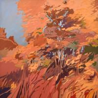 William Kortlander Landscape Painting, 48H - Sold for $1,536 on 05-06-2023 (Lot 144).jpg